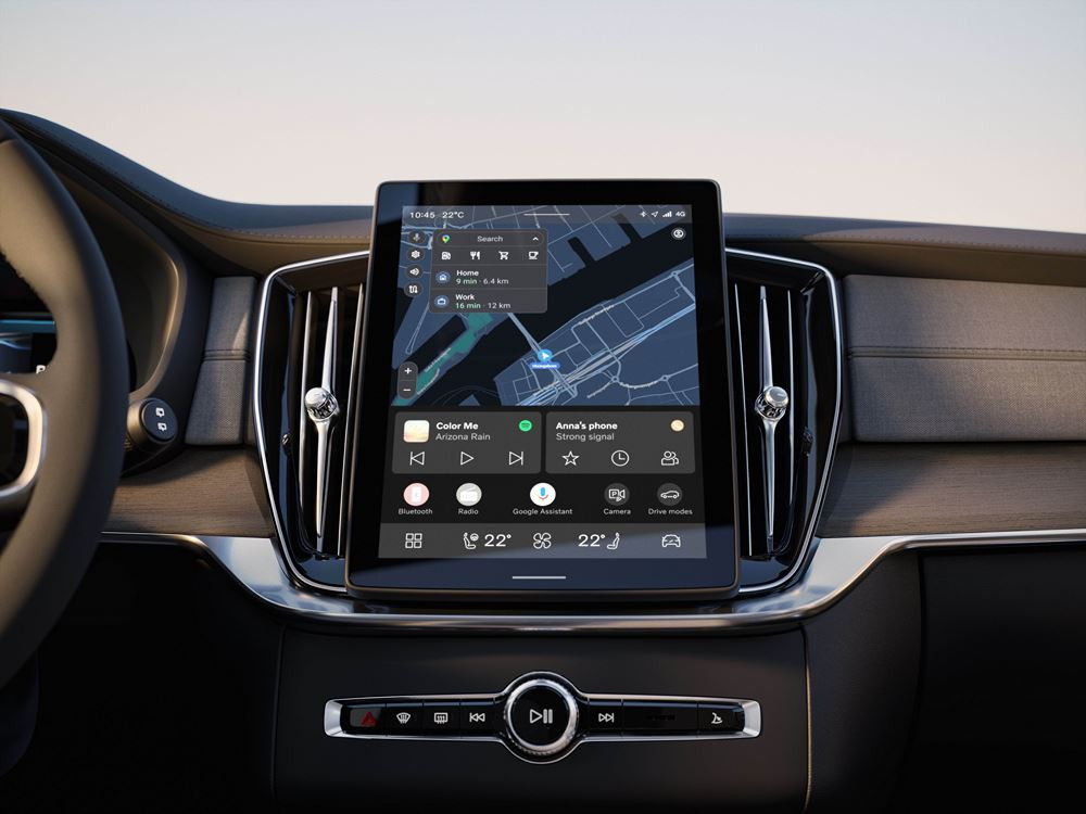 Le Volvo XC90 sept places affiche un design extérieur plus contemporain