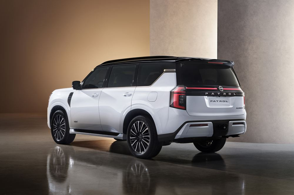 La septième génération du Nissan Patrol est le Patrol le plus puissant à ce jour