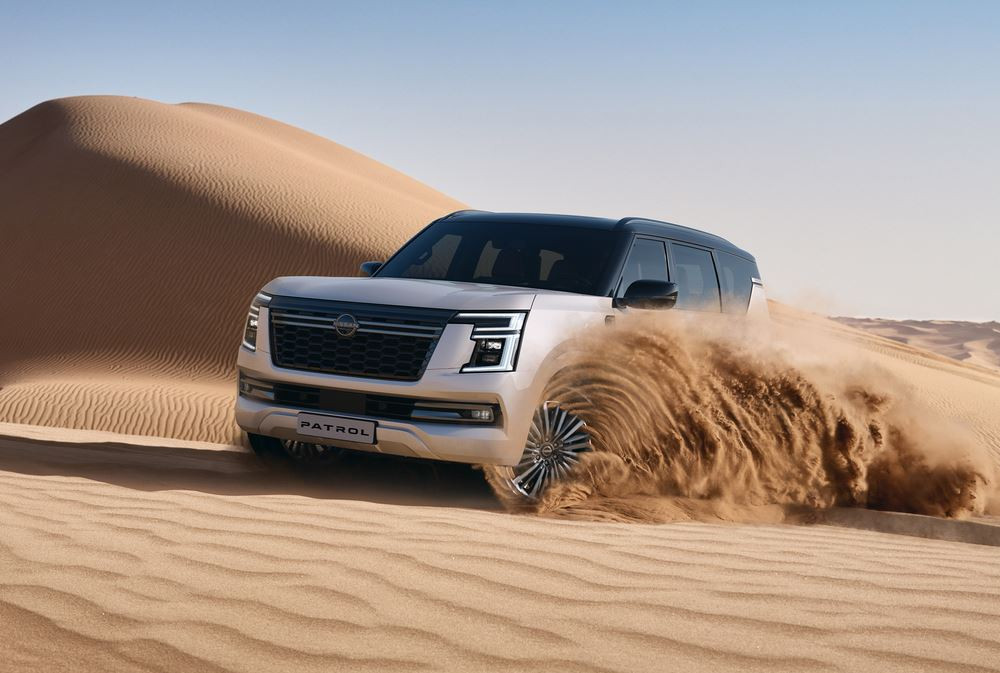 La septième génération du Nissan Patrol est le Patrol le plus puissant à ce jour