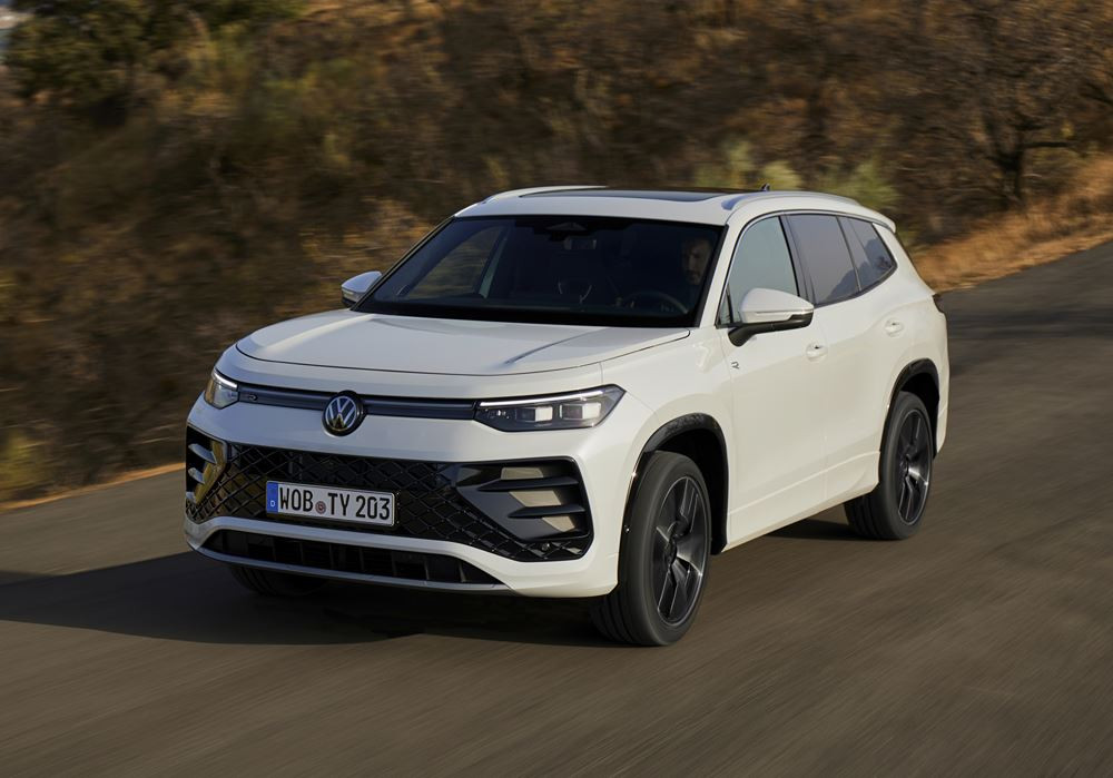 Le SUV polyvalent Volkswagen Tayron est capable d'accueillir jusqu'à sept personnes