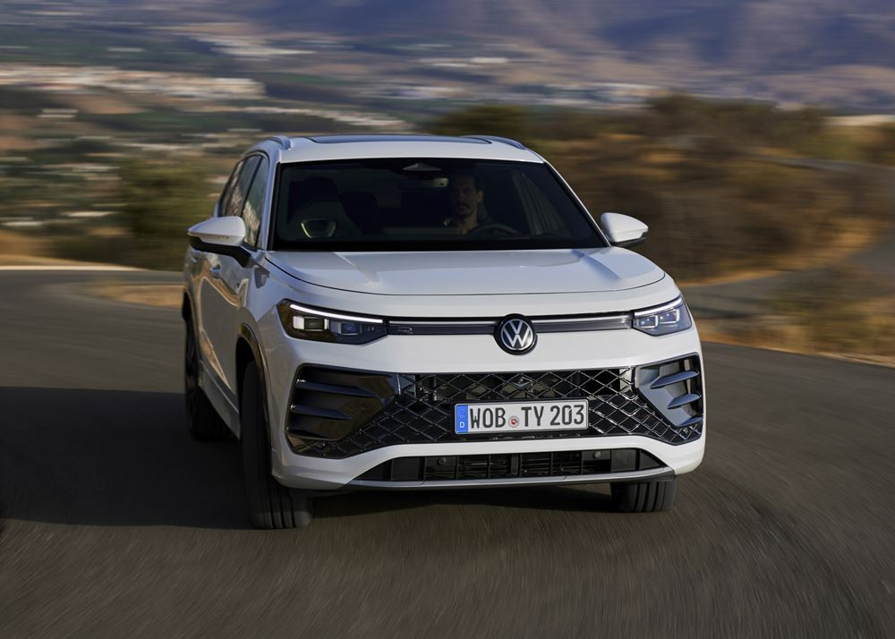 Le SUV polyvalent Volkswagen Tayron est capable d'accueillir jusqu'à sept personnes
