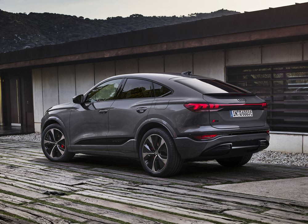 L'Audi Q6 Sportback e-tron électrique combine l'espace d'un SUV avec le dynamisme d'un coupé