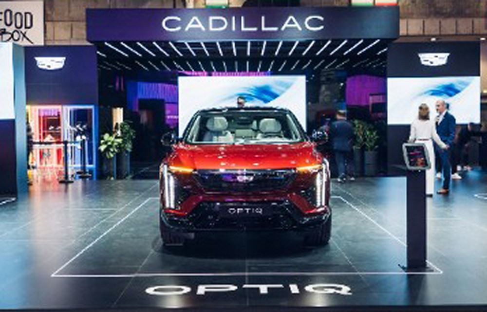 Le SUV électrique de luxe de taille intermédiaire Cadillac Optiq affiche un style moderne