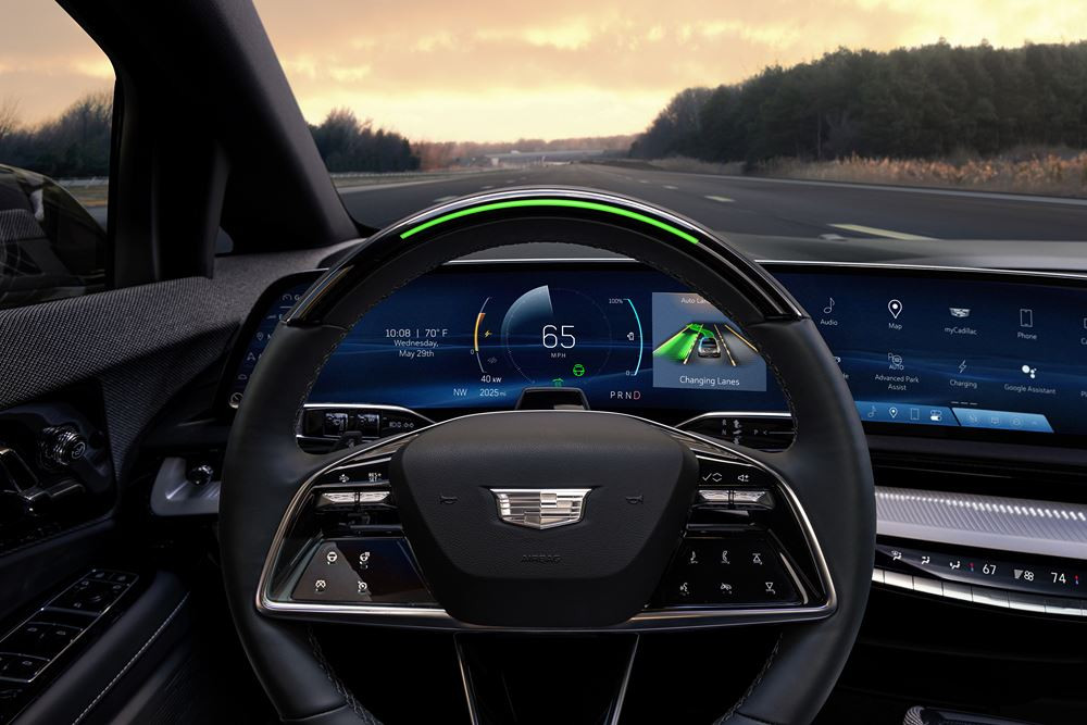 Le SUV électrique de luxe de taille intermédiaire Cadillac Optiq affiche un style moderne