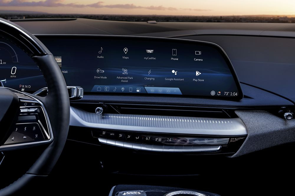 Le SUV électrique de luxe de taille intermédiaire Cadillac Optiq affiche un style moderne
