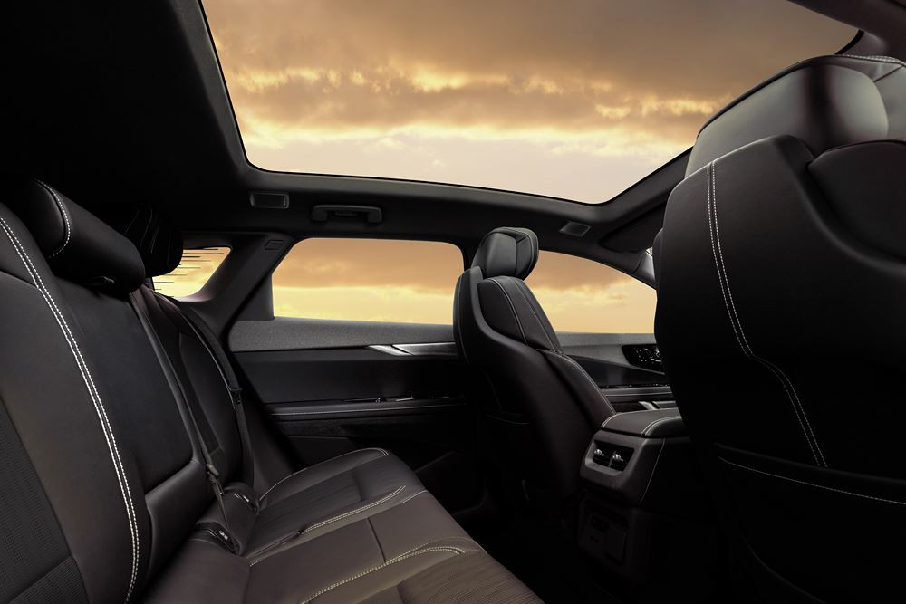 Le SUV électrique de luxe de taille intermédiaire Cadillac Optiq affiche un style moderne
