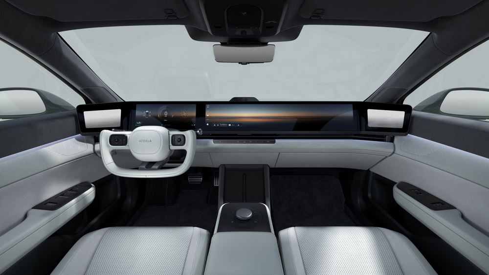 L'Afeela 1 électrique offre un habitacle optimisé pour le divertissement