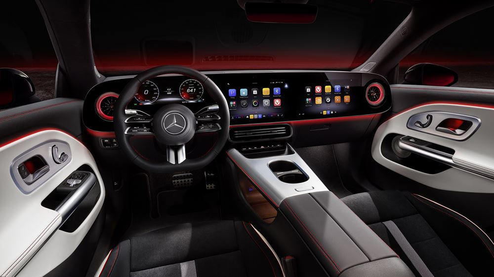 La Mercedes-Benz CLA électrique avec technologie EQ repose sur un système de 800 volts