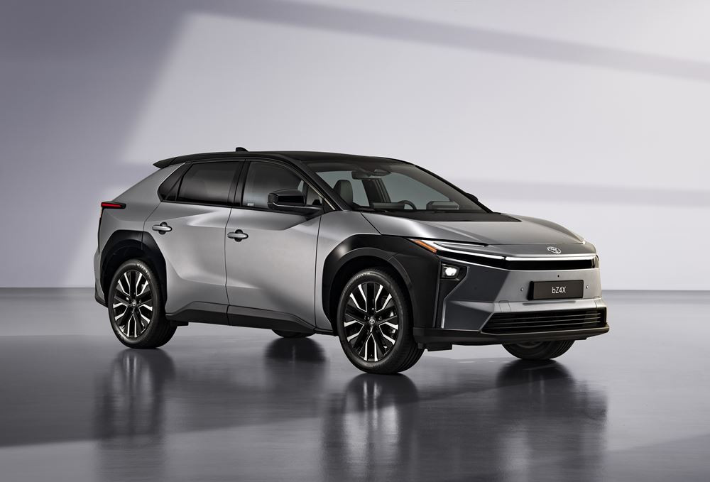 Le Toyota bZ4X électrique bénéficie d'optimisations techniques