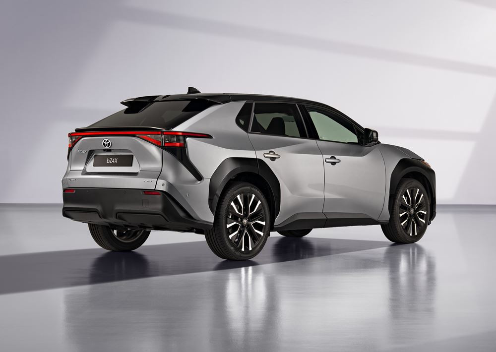 Le Toyota bZ4X électrique bénéficie d'optimisations techniques