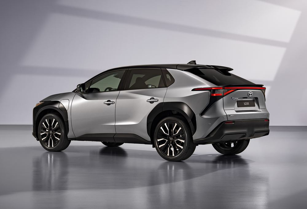 Le Toyota bZ4X électrique bénéficie d'optimisations techniques