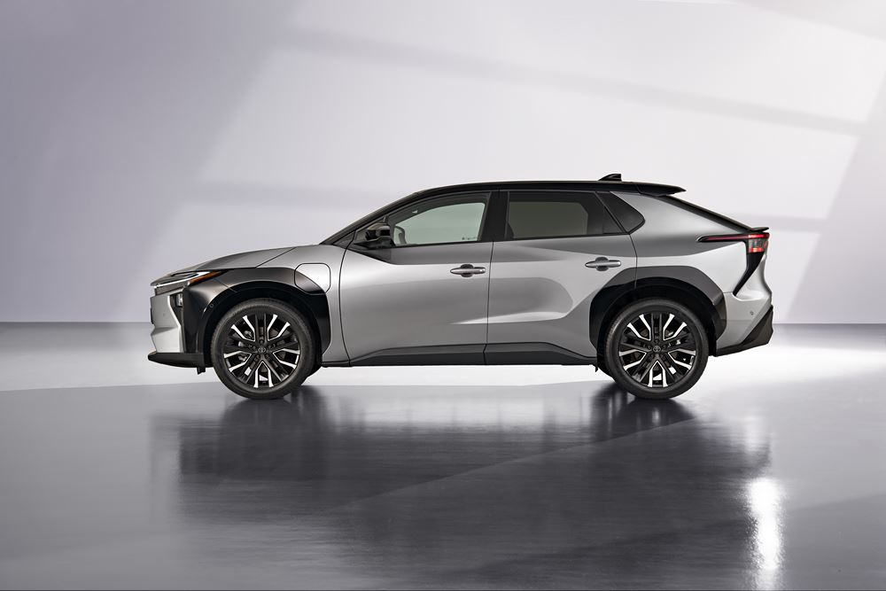 Le Toyota bZ4X électrique bénéficie d'optimisations techniques