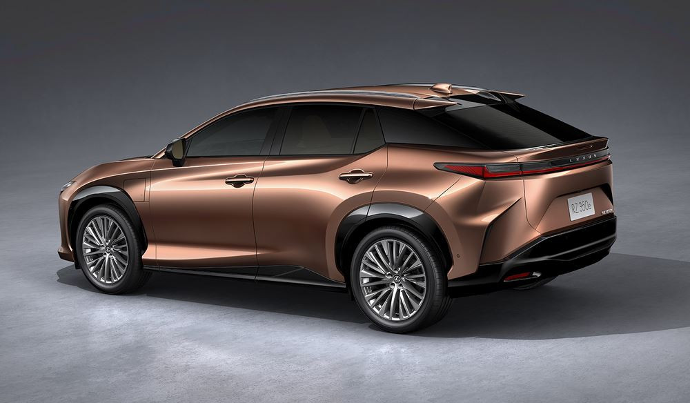 Le SUV Lexus RZ bénéficie d'un groupe motopropulseur électrique optimisé