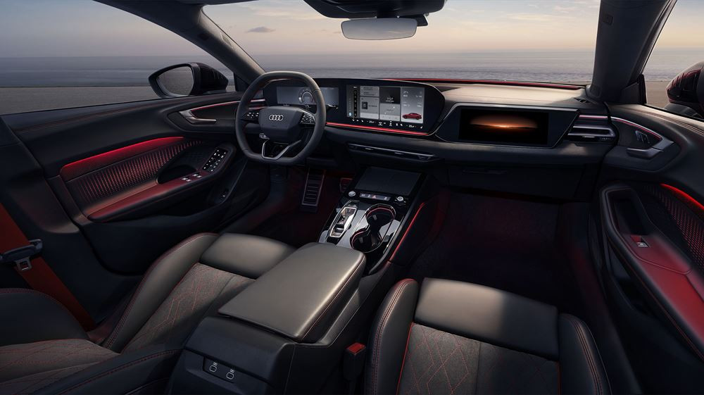 L'Audi A5L Sportback affiche les proportions dynamiques typiques d'une Audi Sportback