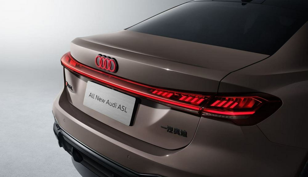 L'Audi A5L offre un empattement plus long de 77 millimètres que sur la version mondiale de l'A5