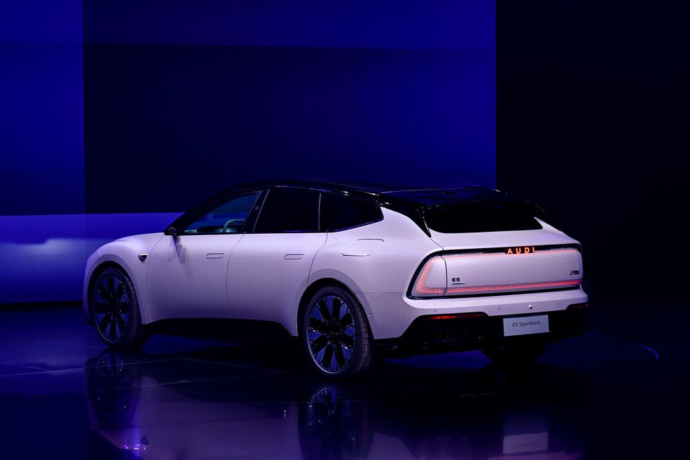 L'AUDI E5 Sportback électrique de taille moyenne combine l'ADN d'Audi avec des caractéristiques chinoises