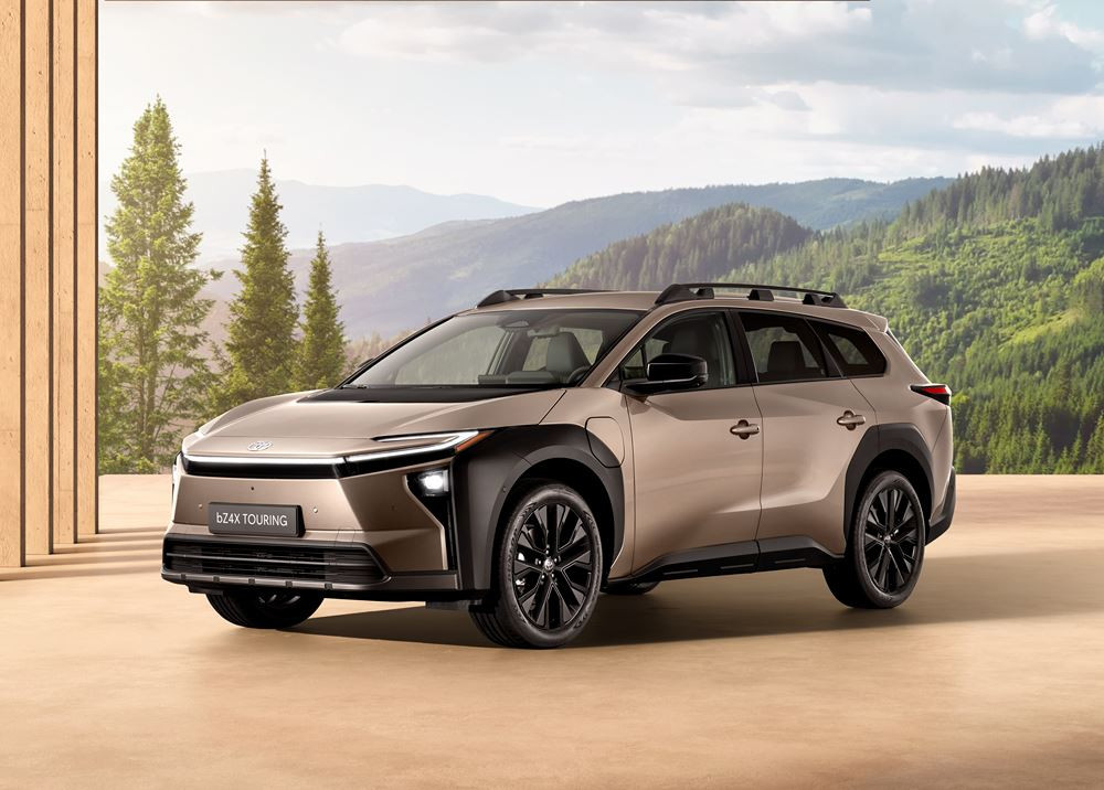 Le Toyota bZ4X Touring électrique offre jusqu'à 560 kilomètres d'autonomie WLTP