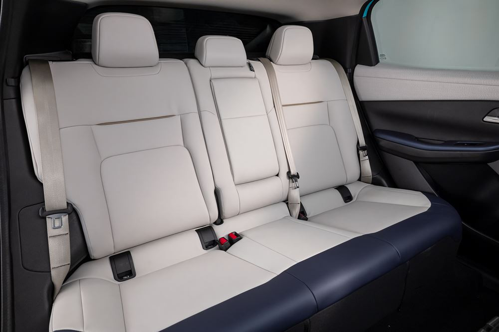 La Nissan Leaf électrique affiche un style fluide de crossover aérodynamique affûté