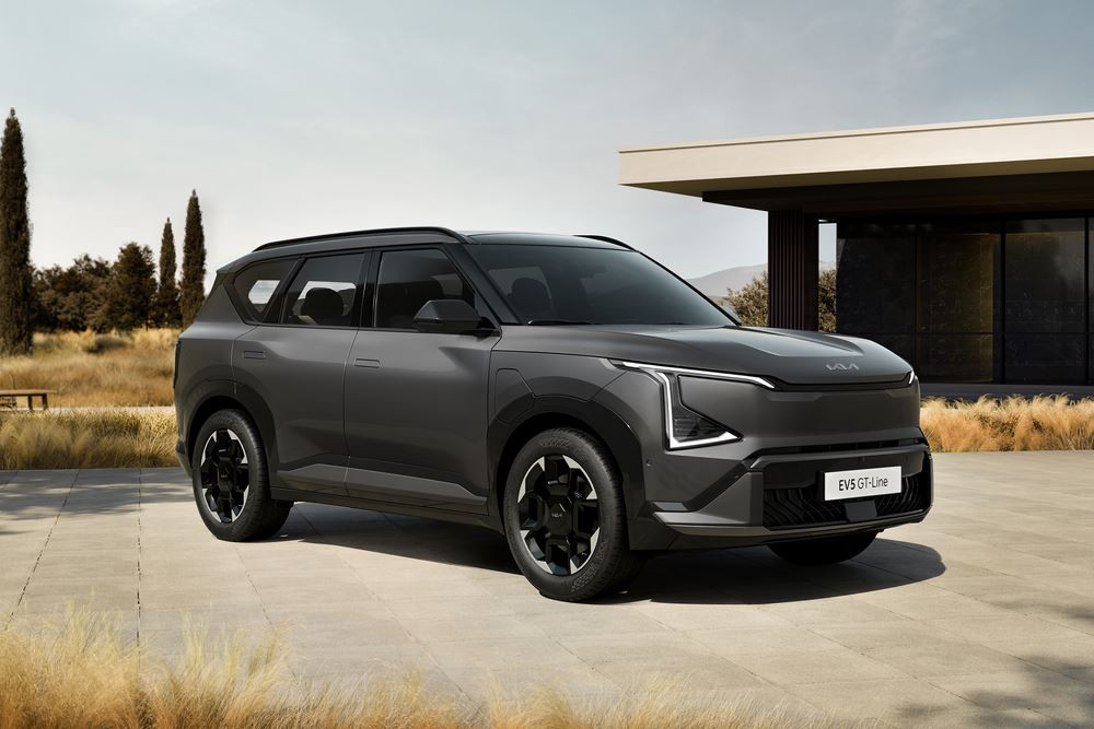 Le SUV électrique du segment C Kia EV5 se distingue par une silhouette cubique