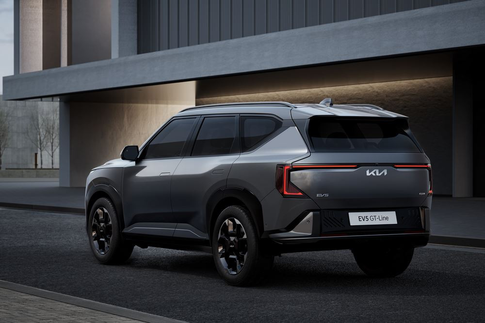 Le SUV électrique du segment C Kia EV5 se distingue par une silhouette cubique