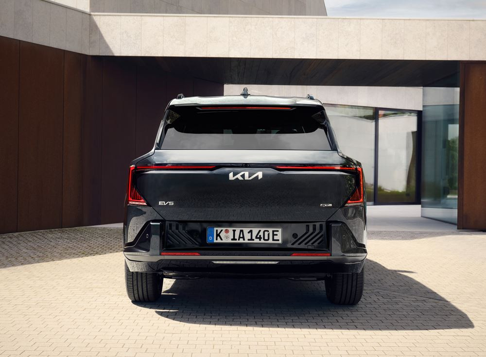 Le SUV électrique du segment C Kia EV5 se distingue par une silhouette cubique