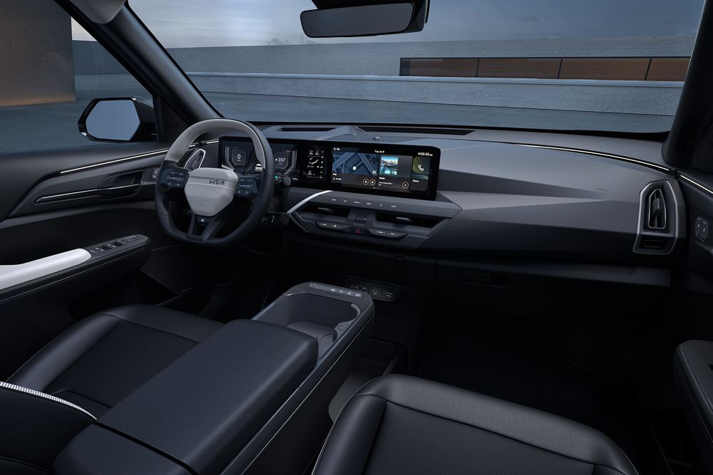 Le SUV électrique du segment C Kia EV5 se distingue par une silhouette cubique