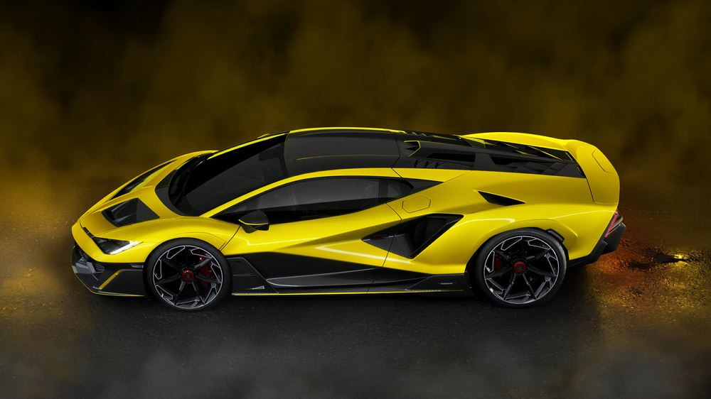 La supercar Lamborghini Fenomeno embarque un bloc V12 hybride développant 1080 ch