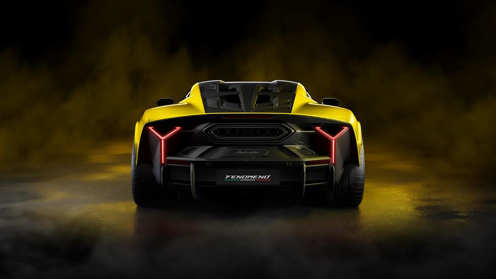 La supercar Lamborghini Fenomeno embarque un bloc V12 hybride développant 1080 ch