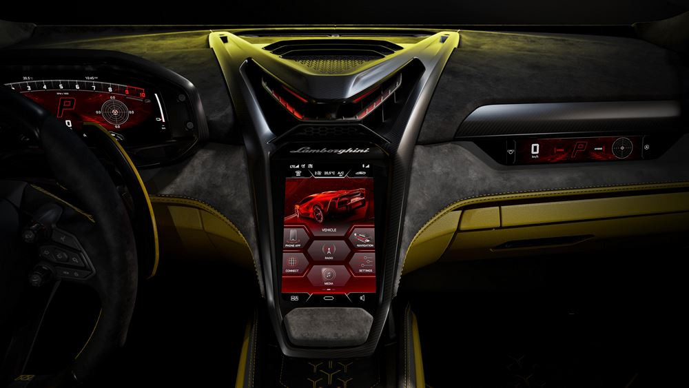 La supercar Lamborghini Fenomeno embarque un bloc V12 hybride développant 1080 ch