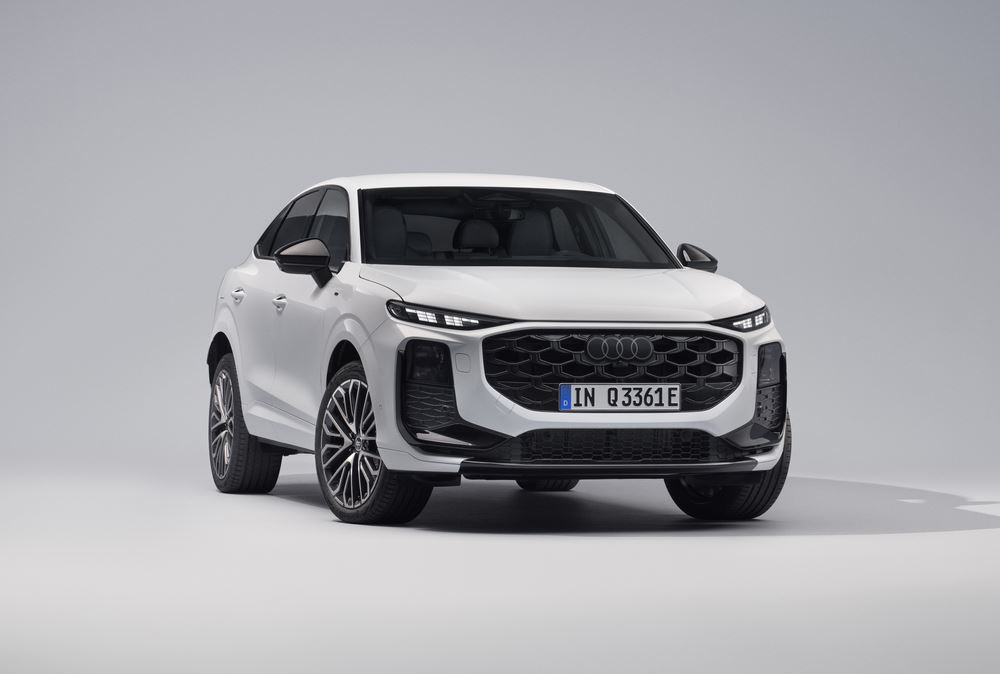La seconde génération de l'Audi Q3 Sportback revendique l'esthétique d'un coupé