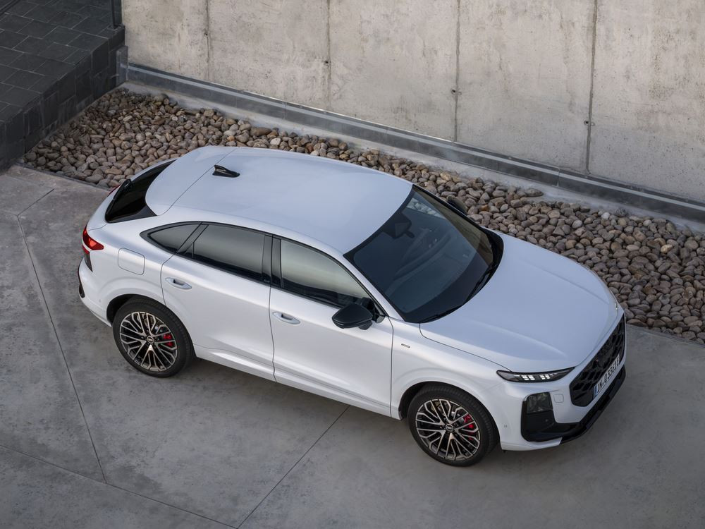 La seconde génération de l'Audi Q3 Sportback revendique l'esthétique d'un coupé