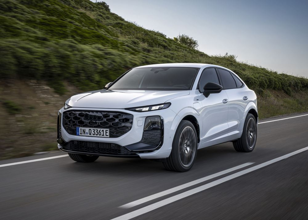 La seconde génération de l'Audi Q3 Sportback revendique l'esthétique d'un coupé
