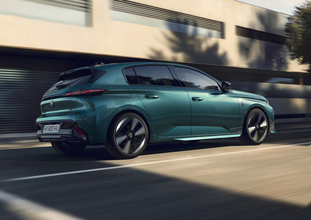 La Peugeot 308 bénéficie d'une nouvelle face avant illuminée