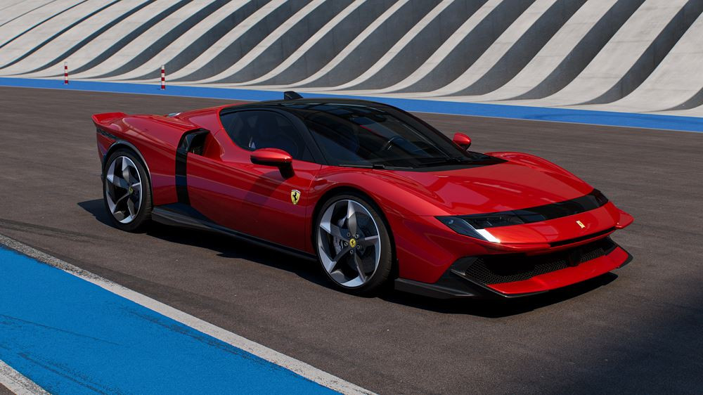 La berlinette hybride rechargeable à moteur V8 biturbo Ferrari 849 Testarossa développe 1050 ch