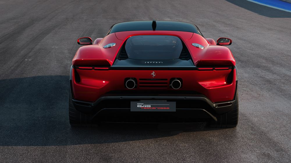 La berlinette hybride rechargeable à moteur V8 biturbo Ferrari 849 Testarossa développe 1050 ch