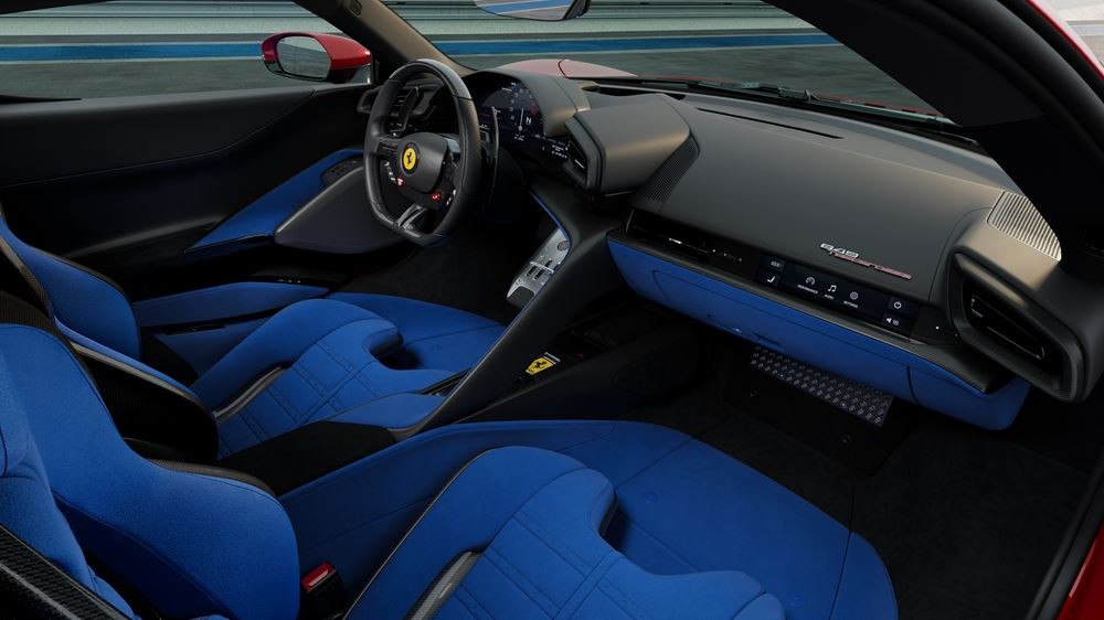 La berlinette hybride rechargeable à moteur V8 biturbo Ferrari 849 Testarossa développe 1050 ch
