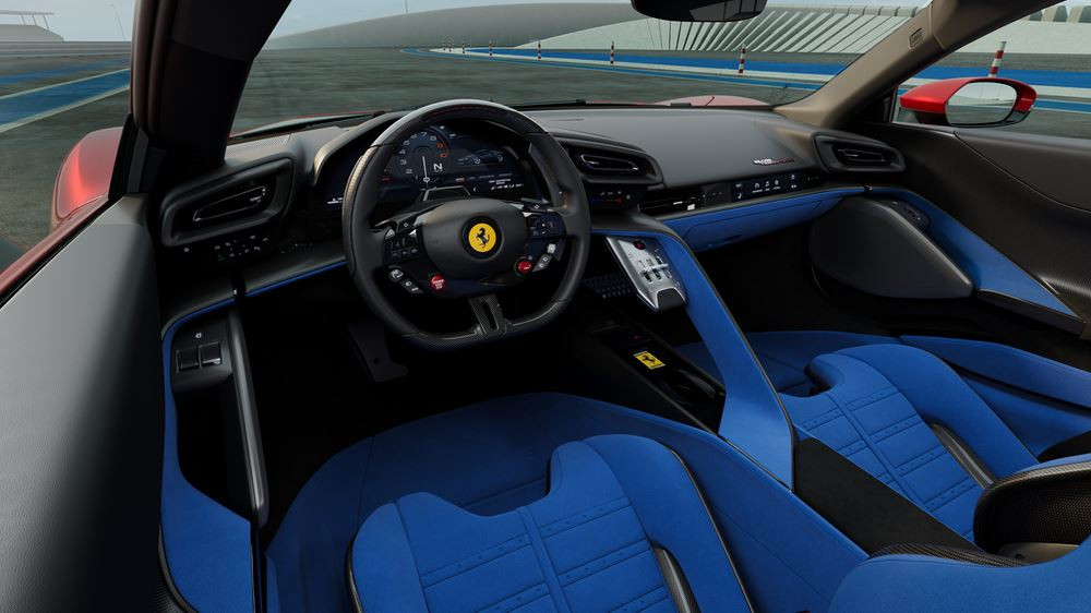 La berlinette hybride rechargeable à moteur V8 biturbo Ferrari 849 Testarossa développe 1050 ch