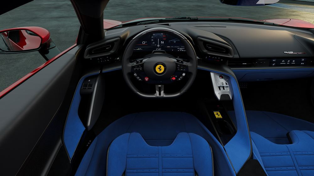 La berlinette hybride rechargeable à moteur V8 biturbo Ferrari 849 Testarossa développe 1050 ch