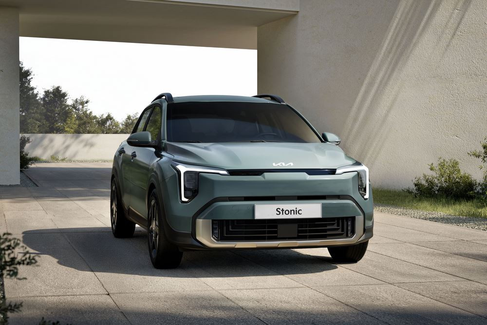 Le crossover urbain Kia Stonic restylé affiche un look affirmé