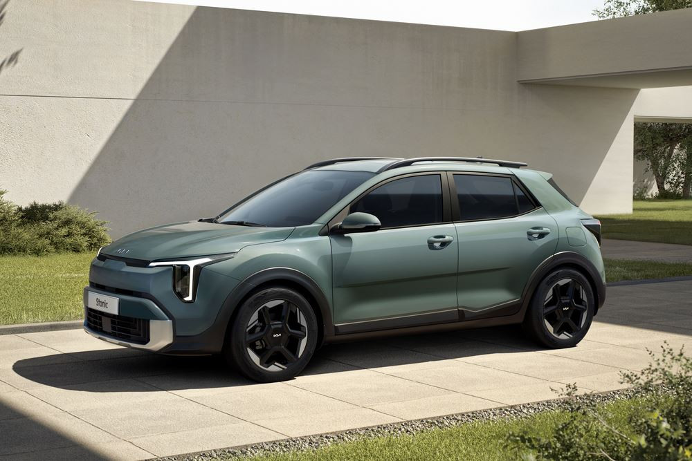 Le crossover urbain Kia Stonic restylé affiche un look affirmé