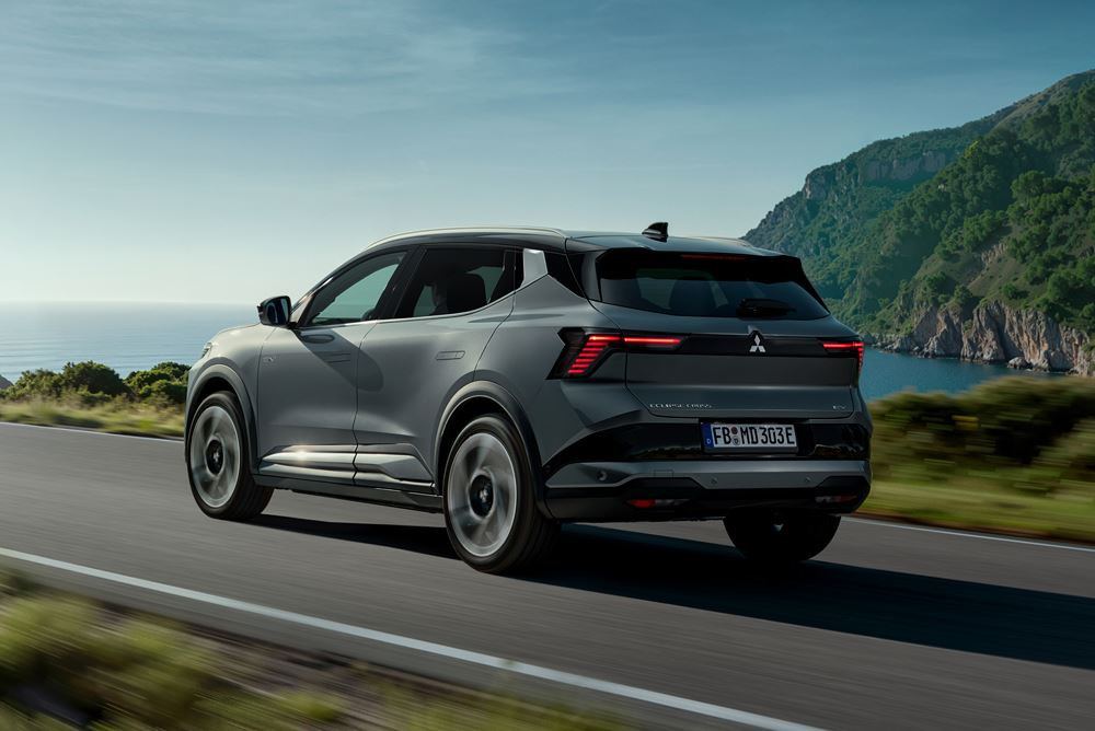 Le SUV compact électrique Mitsubishi Eclipse Cross offre une autonomie de plus de 600 km avec une batterie de 87 kWh