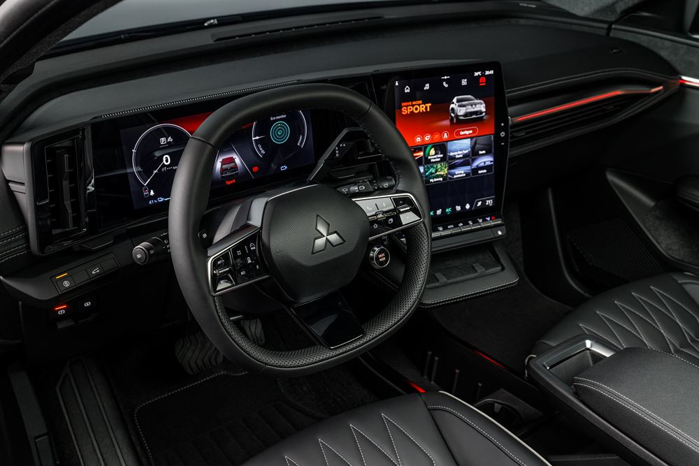 Le SUV compact électrique Mitsubishi Eclipse Cross offre une autonomie de plus de 600 km avec une batterie de 87 kWh