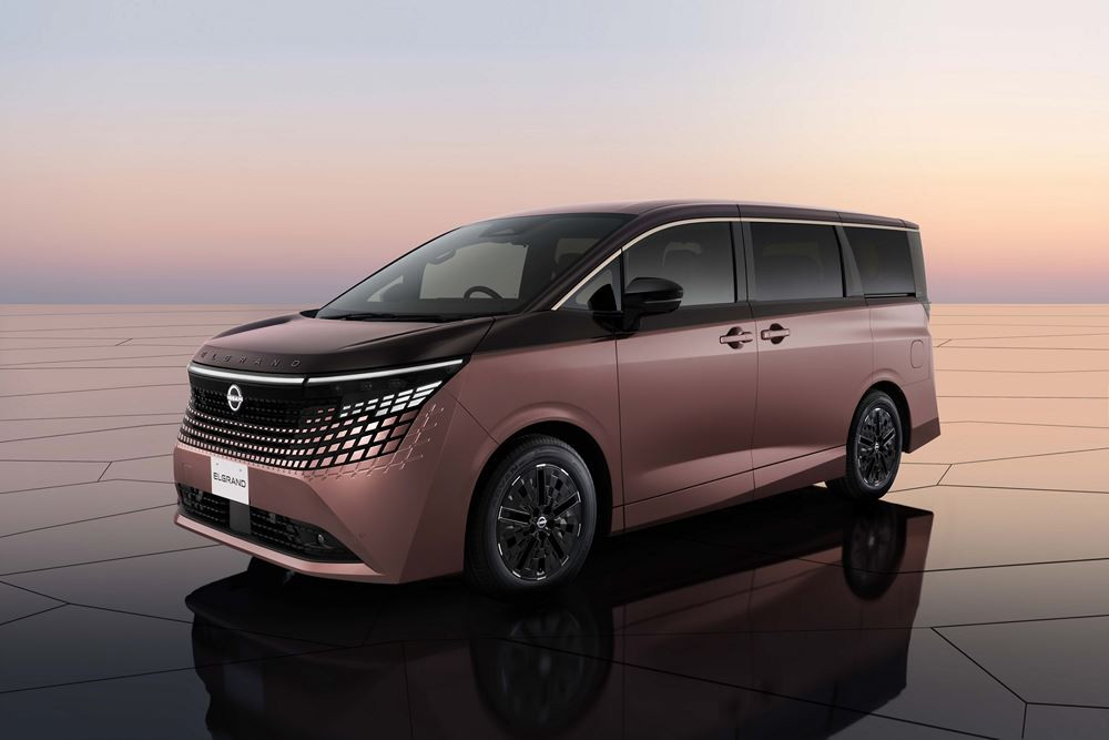La quatrième génération du monospace Nissan Elgrand est propulsée par le système hybride e-Power