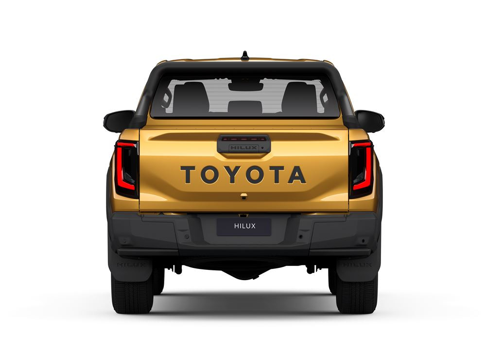 La neuvième génération du pick-up Toyota Hilux Double Cabine affiche un design extérieur robuste