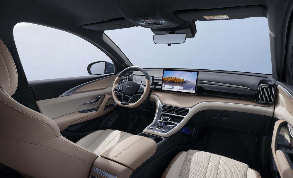 Le SUV familial Byd Sealion 5 DM-i à technologie Super Hybride offre une grande flexibilité sur les longs trajets