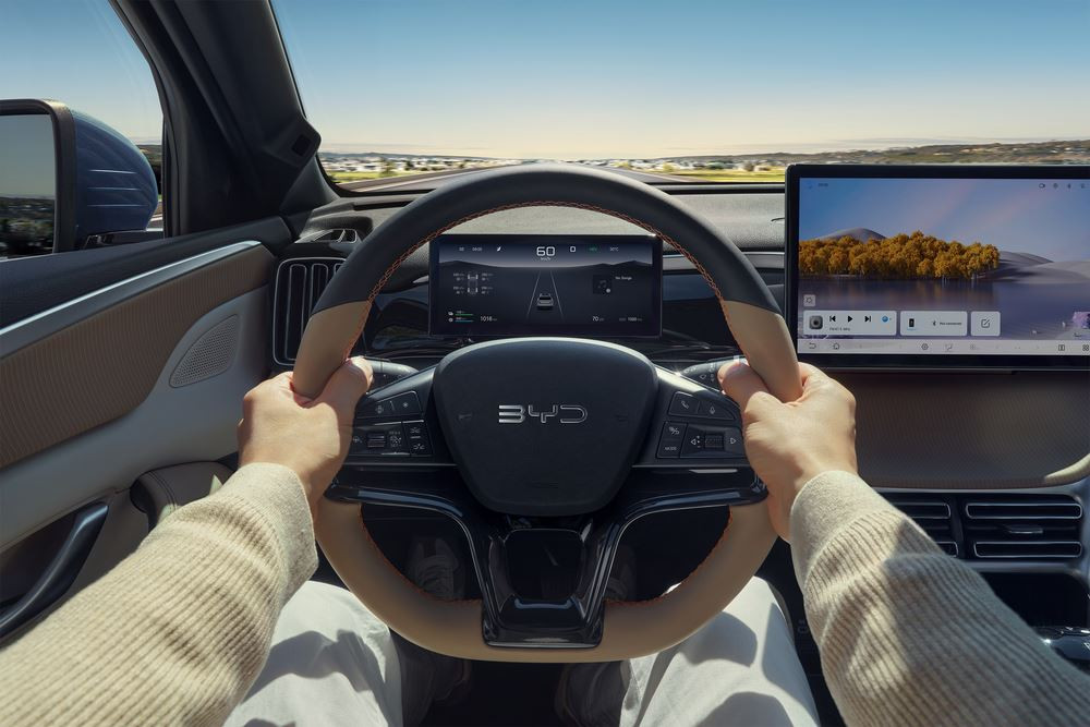 Le SUV familial Byd Sealion 5 DM-i à technologie Super Hybride offre une grande flexibilité sur les longs trajets