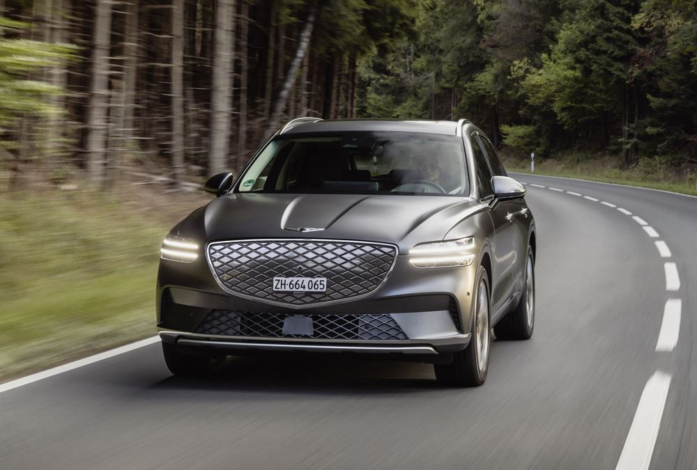 Le SUV électrique premium Genesis Electrified GV70 bénéficie d'une mise à jour