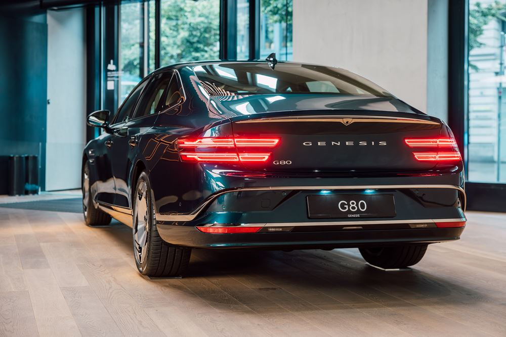 La Genesis Electrified G80 est le modèle phare de la marque sur le marché électrique européen