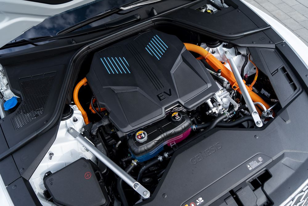 La Genesis Electrified G80 est le modèle phare de la marque sur le marché électrique européen