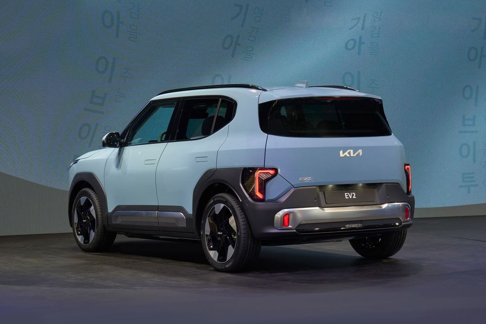 Le SUV urbain électrique Kia EV2 ouvre la gamme électrique de la marque à un public plus large